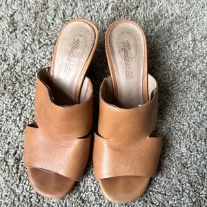 Madewell Sandal Heeled Mules Size 7.5